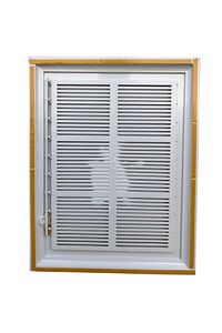 Plastik Menfez 50x50 Cm Banyo / Wc Havalandırma Menfezi Panjur ürün fotoğrafı