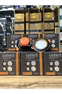 Ece 5 Watt 3 Renk Led Spot Led Panel Spot Siyah Kasa 3 Modlu Beyaz-günışığı-sıcak Beyaz 3ü1arada ürün fotoğrafı
