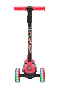 Cool Wheels Twist Led Işıklı 3 Tekerlekli Yükseklik Ayarlı PEMBE Scooter ürün fotoğrafı