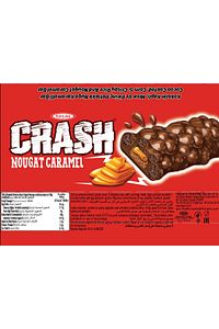 Crash Nuga Karamelli Pirinç Patlaklı Bar Kutu 40 gram X 24 Adet Kutulu ürün fotoğrafı