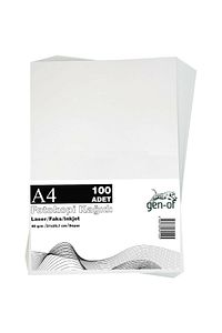 A4 80 G/m² 100 Ad. Beyaz Fotokopi Kağıdı (1 Paket) ürün fotoğrafı