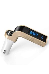 Tüm Araba Ve Telefonlara Uyumlu Universal Oto Fm Transmitter Cihazı Carg7 Bluetooth Araç Kit ürün fotoğrafı