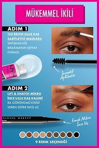 The Brow Glue Instant Brow Styler - Şeffaf Kaş Sabitleyici Maskara ürün fotoğrafı