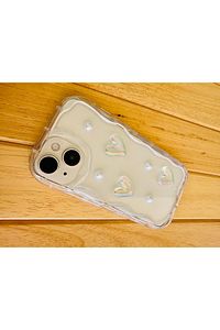 Iphone 14 Plus Ve 15 Plus Kamera Korumalı 3d Oyuncak Inci Tasarımlı Silikon Kılıf ürün fotoğrafı