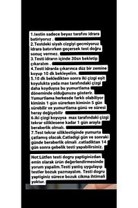30 Adet Ovulasyon 2 Adet Erken Gebelik Testi Hijyenik Strip Test-ce Sertifikalı ürün fotoğrafı