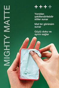 Mighty Matte Güçlü Tutucu Saç Şekillendirici Mat Wax 100ml ürün fotoğrafı