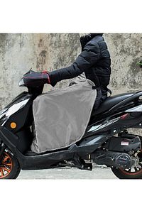 Scooter Diz Koruma Örtüsü Motorsiklet Dizlik Yağmur Soğuk Rüzgar Önleyici Rüzgarlık Gri Kılıf ürün fotoğrafı