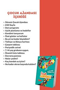 Çocuk Ajandası-aklında Değil Ajandanda Tut! ürün fotoğrafı