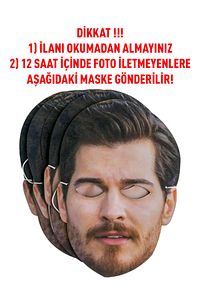Kişiye Özel Bekarlığa Veda Eğlenceli Damat Yüz Maskesi - 5 Adet ürün fotoğrafı