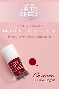 Lip To Cheek Tint Carmen Ruj Ve Allık ürün fotoğrafı