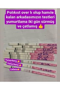 30 Adet Ovulasyon 2 Adet Erken Gebelik Testi Hijyenik Strip Test-ce Sertifikalı ürün fotoğrafı