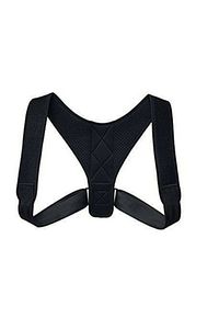 Çapraz Dik Duruş Unisex Siyah Yeni Nesil Dik Duruş Korsesi Kamburluk Önleyici Terletmez Korse ürün fotoğrafı