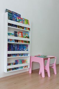 Montessori Kitaplık&çocuk Odası Kitaplık&bebek Odası Eğitici Kitaplık 4 Raflı Beyaz ürün fotoğrafı