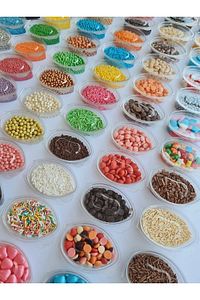 Mini Pasta Süsü Seti 40 Lı Paket Karışık ürün fotoğrafı