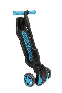 Cool Wheels Led Işıklı Oturaklı Mavi Combo Scooter ürün fotoğrafı