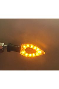 Motorsiklet Led Sinyal Üçgen Üniversal ürün fotoğrafı