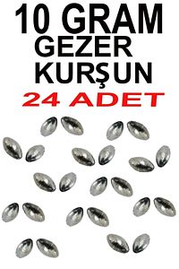 10 gram Gezer Kurşun (24 ADET) ürün fotoğrafı