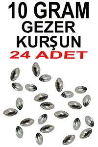 10 gram Gezer Kurşun (24 ADET) ürün fotoğrafı