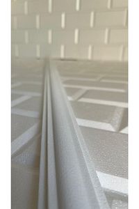 Beyaz 1 Adet Fiyatıdır Duvar Çıtası Kendinden Yapışkanlı Stopiyer Sert Köpük Malzeme 4cm 100cm ürün fotoğrafı