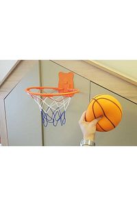 Sessiz Basketbol Topu Ve Potası | Iç Mekanlar Için ürün fotoğrafı