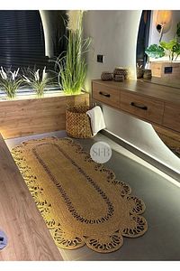 Jüt Kilim, Paspas, Mutfak Halısı, Banyo Paspası, Kilim, Halı, Oturma Odası Halısı, Balkon Paspası ürün fotoğrafı