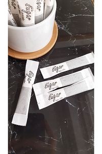 Stick Beyaz Toz Şeker 3gr 1000 Adet ürün fotoğrafı