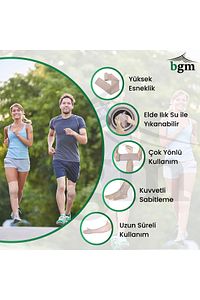 Elastik Bandaj 10 Cm Yüksek Kalite Esneklik Ve Dayanıklılık ürün fotoğrafı