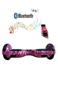Elektrikli Kaykay Full Ledli Hoverboard Bluetooth Hoparlörlü 6.5 Inch Çanta Hediyeli D13 ürün fotoğrafı