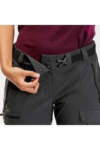 Kadın Outdoor Trekking Pantolonu - Gri - Mt500 ürün fotoğrafı