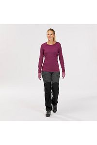 Kadın Outdoor Trekking Pantolonu - Gri - Mt500 ürün fotoğrafı