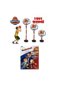 cmllashop Büyük Boy Basketbol Potası 120cm Portatif Basketbol Pota Ayarlanabilir Boy 542093 ürün fotoğrafı