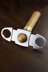 Cohiba Kutusunda Gri Çelik Puro Makası Hs89 ürün fotoğrafı