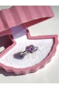 Çelik Pembe Yüzük ürün fotoğrafı
