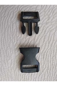 Siyah 10 Adet 10 Mm Plastik Paracord Bileklik Klipsi ürün fotoğrafı