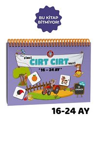 16-24 Ay Cırt Cırtlı Etkinlik Kitabı ürün fotoğrafı