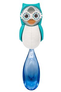 Baby 0-3 Yaş Diş Fırçası Ve Flipper Baykuş Hijyenik Saklama Kabı Seti - Mavi Baykuş Figürü ürün fotoğrafı