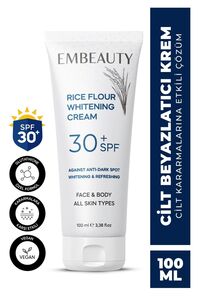 Cilt Beyazlatıcı Aydınlatıcı Leke Karşıtı Bakım Kremi 30 Spf 100 ml ürün fotoğrafı