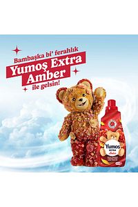 Extra Konsantre Çamaşır Yumuşatıcısı Amber 1440 ml 60 Yıkama 4adet ürün fotoğrafı