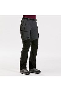 Kadın Outdoor Trekking Pantolonu - Gri - Mt500 ürün fotoğrafı