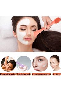 Çift Uçlu Maske Sürme Aparatı & Cilt Temizleme Fırçası ürün fotoğrafı