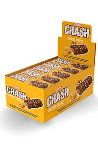 Crash Karamelli Ve Yer Fıstıklı Pirinç Patlaklı Bar Kutu 40 gram X 24 Adet Kutulu ürün fotoğrafı