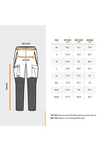Kadın Outdoor Trekking Pantolonu - Gri - Mt500 ürün fotoğrafı