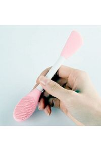 Çift Uçlu Maske Sürme Aparatı & Cilt Temizleme Fırçası ürün fotoğrafı