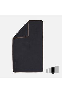 Nabaiji Mikrofiber Havlu - L - Koyu Gri - 80 X 130 Cm ürün fotoğrafı
