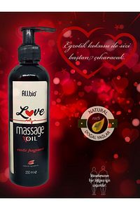 Allbio Masaj Yağı Love 250ml ürün fotoğrafı