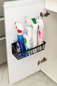 Banyor Yapışkanlı Banyo Rafı, 2'li Banyo Düzenleyici, Duş Rafı Organizer Şampuanlık, Plastik ürün fotoğrafı