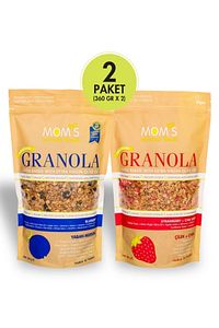 2'li Granola - Çilek Chıa 360 G - Yabanmersini 360 G ürün fotoğrafı