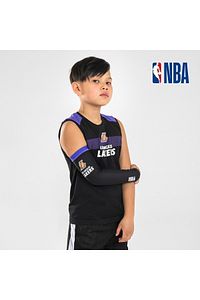 Tarmak Nba Los Angeles Lakers Çocuk Basketbol Dirsekliği - Siyah - E500 ürün fotoğrafı
