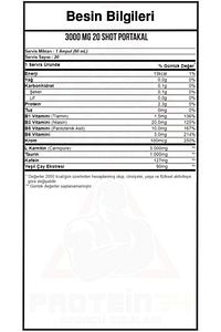 L Carnıtıne 3000 Mg 20 Ampül ürün fotoğrafı