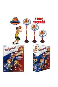 cmllashop Büyük Boy Basketbol Potası 120cm Portatif Basketbol Pota Ayarlanabilir Boy 542093 ürün fotoğrafı